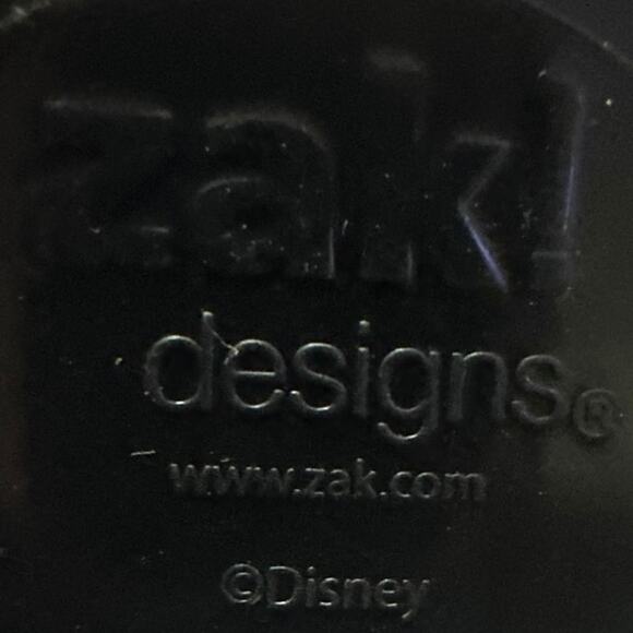 Disney Mickey Mouse Shaped Bowl Zak! Designs Black Snack Chips & Dips Bowl NWT - Picture 3 of 6